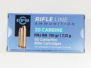 Show product details for 30 Carbine Ammunition PPU FMJ