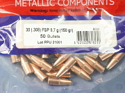 Show product details for 30 Cal Bullets PPU FSP 150.grn 50.ct