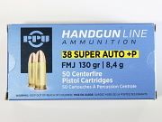 Show product details for 38 Super Auto +P Ammunition  PPU