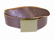 Show product details for Czech Military Leather Belt w/Buckle