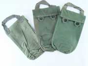 Show product details for French WW2 Dated Gas Mask Bag