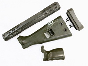 Show product details for German G3 Rifle Stock Set Green 