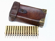 Show product details for Turkish Hotchkiss M1922/26 MG Leather Ammo Pouch