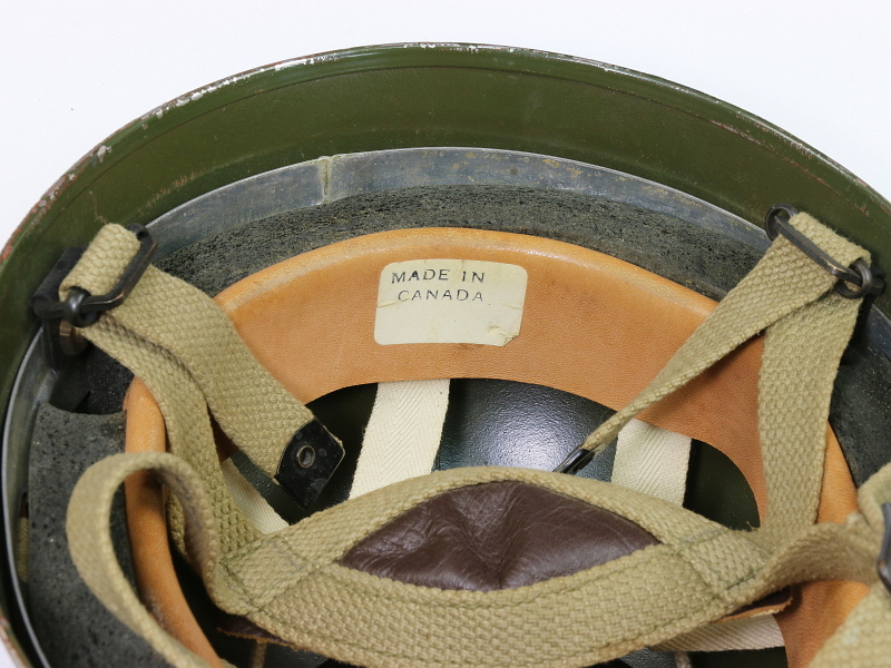 Canadian Paratrooper Helmet Post War 1955 #3493