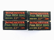 Show product details for 7mm Remington Magnum Ammunition Lot 4 Boxes #3765