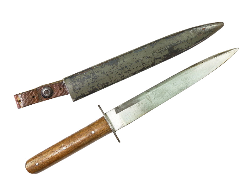 Show product details for Austrian WW1 Fighting Knife #4273