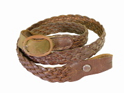Show product details for Swiss Commercial Leather Rifle Sling #4555