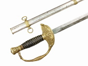 Show product details for US Civil War Era Model 1860 Staff and Field Officers Sword #4685