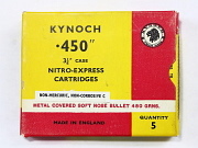 Show product details for 450 Nitro Express Ammunition Kynoch MC SOFT POINT 1 Box