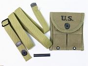 Show product details for M1 Carbine Sling Oiler and Pouch Set Reproduction 