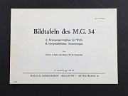 Show product details for German MG34 Manual Reprint