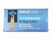 Show product details for 223 Remington Ammunition PPU SP 