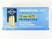 Show product details for 10mm Auto Ammunition PPU FPJ