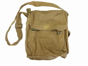 Czech Military 1950's Canvas Gas Mask Bag