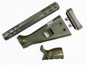 German G3 Rifle Stock Set Green 