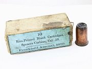 US Spencer Carbine .50 Cal Blank Ammunition FA 1870 #2304