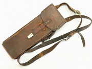 Finnish Civil Guard Bergmann M20 SMG Leather Magazine Pouch #3652