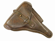 German 1929 Dated Luger Pistol POLICE Holster #4857