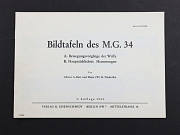 German MG34 Manual Reprint