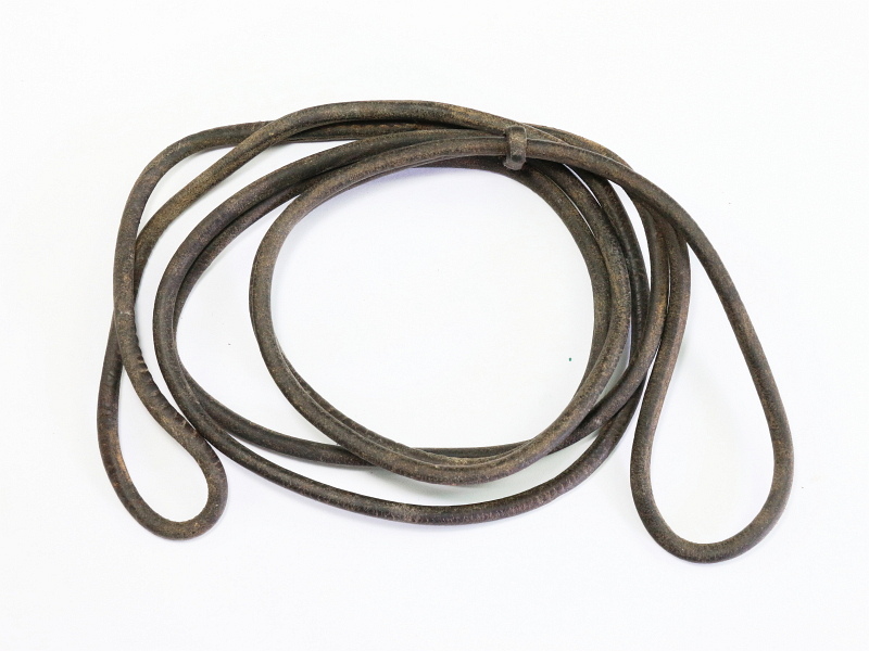 Swedish M40 Lahti Pistol Leather Lanyard