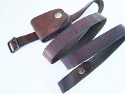 Yugoslav SKS LEATHER Sling and Oiler Set