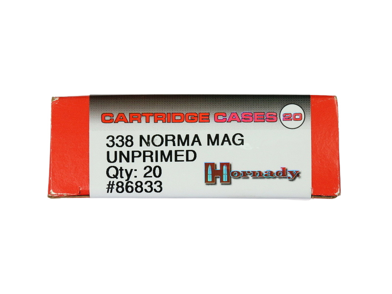 338 Norma Magnum Brass 20 Hornady 