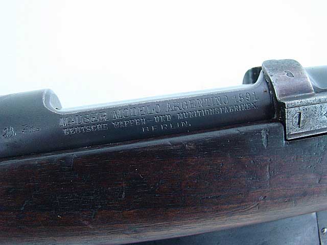 Argentine Mauser M91 Cavalry Carbine REF