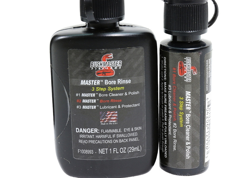 Bushmaster 3 Step Bore Cleaning, Rinse and Lubricant System