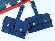 Show product details for Enfield Pattern 37 P37 Ammo Pouch Blue 1