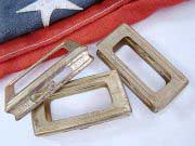 Italian Military Carcano Stripper Clip Set of 3 BRASS