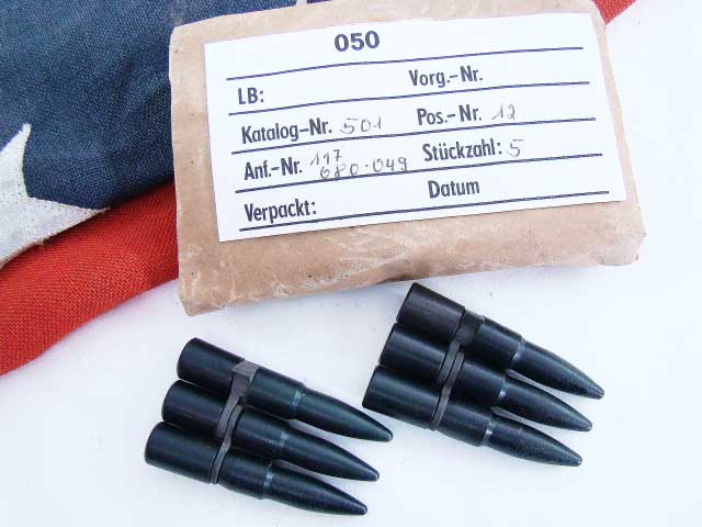 Inert 7.62x39 M43 Drum Starter Rounds