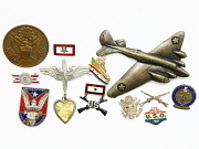 US WW2 Homefront Sweetheart Badge Lot #2579
