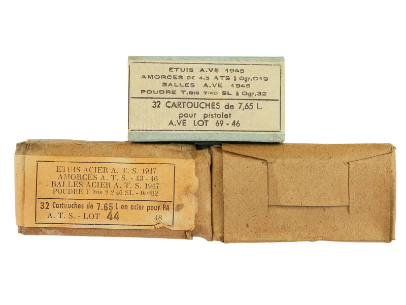 7.65 French Longue Ammunition Lot 3 Packs #3807