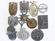 German 1930's Political Tinnie Badge Lot #3850