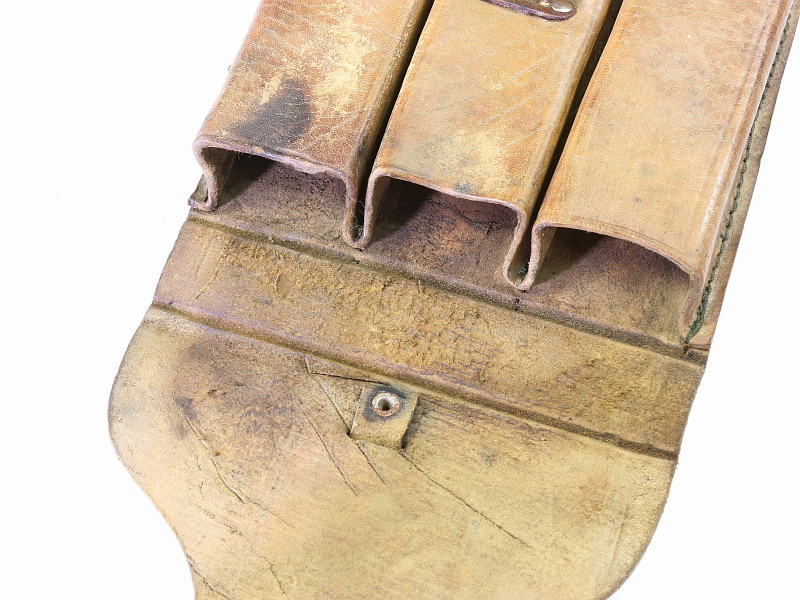 Turkish Thompson SMG Leather Magazine Pouch #4284