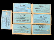 Show product details for 30-06 US MilitaryWW2 Blank Ammunition Lot 7 Boxes #4833