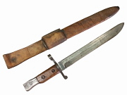 Canadian Ross Rifle Bayonet w/Scabbard #4845