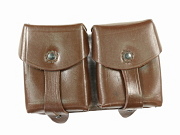 Romanian Vz24 Mauser Leather Ammo Pouch Brown #4875