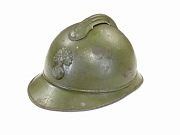 French Mle 1915 Adrian Helmet #4920