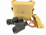 Canadian WW2 Military Binoculars w/Case #4969