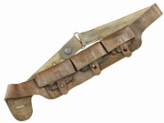 Italian Military Pistol Ammunition Bandolier #5129