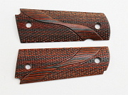 Show product details for 1911 Pistol Grips Laminated Rosewood Swooping S