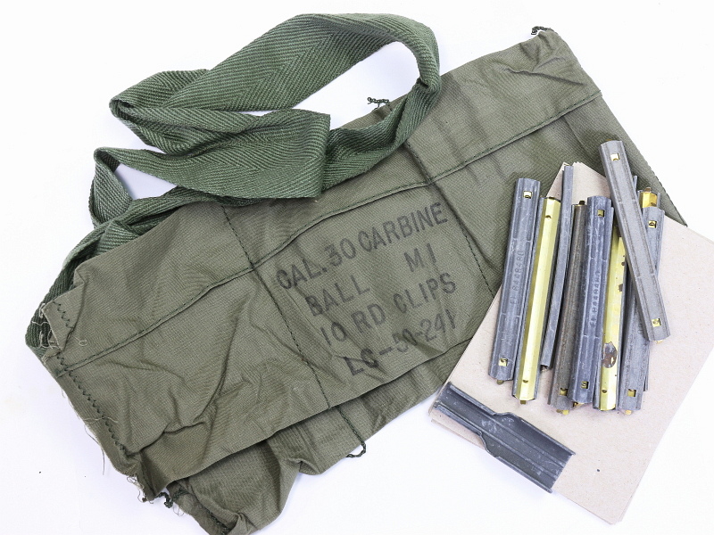 M1 Carbine Repack Kit Bandolier and Stripper Clips NEW Style