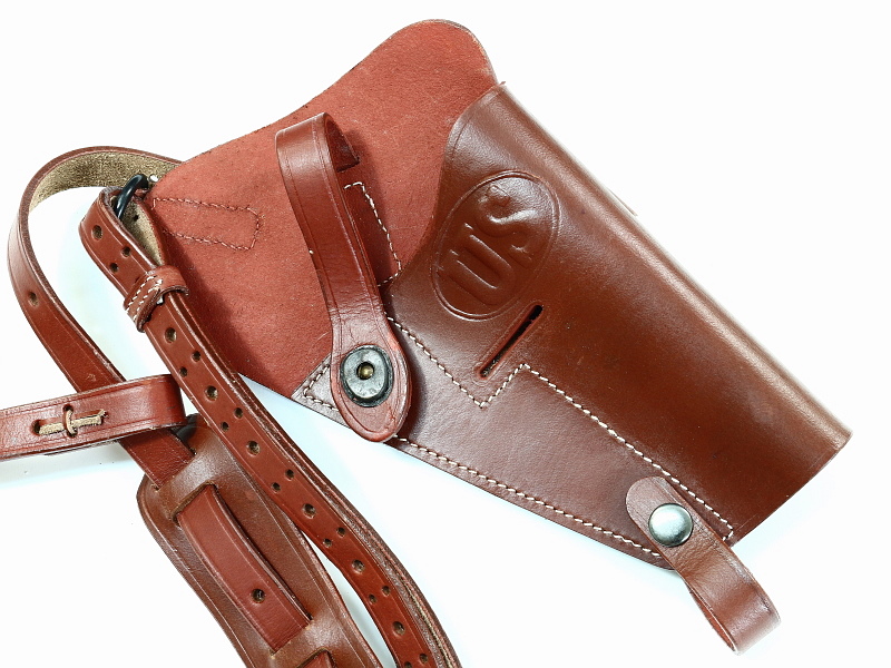 US M7 Leather Shoulder Holster for Colt 1911 Repro Left Hand