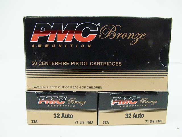 32 ACP PMC Ammunition 100 Rnds