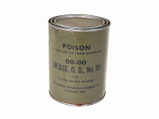 US Military Grease 1 Lb Can  WW2 Date 