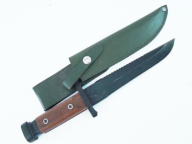 Argentine Military Leather Knife Scabbard Modelo AB-0200
