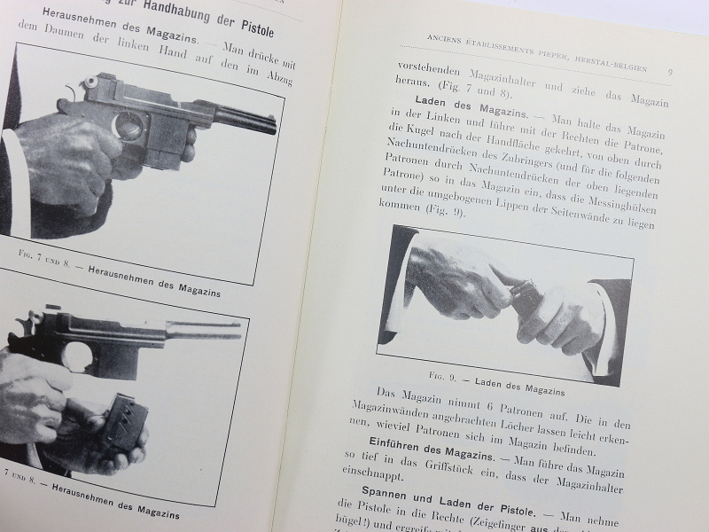 Bergmann Bayard 1908 Pistol Manual Reprint