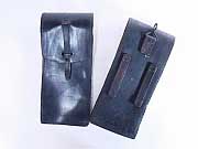 French Leather SMG Pouch Black